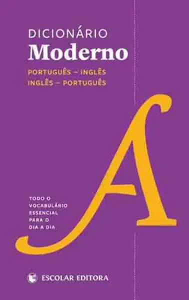 Imagem de Dicionário Moderno - Português/Inglês e Inglês/Português