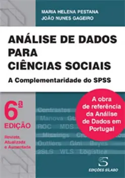 Imagem de Análise de Dados para as Ciências Sociais a Complementaridade do SPSS