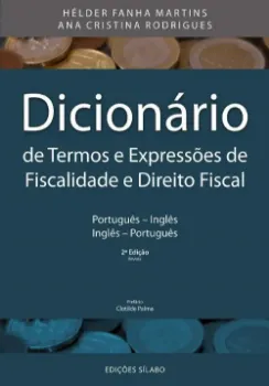 Picture of Book Dicionário de Termos e Expressões de Fiscalidade e Direito Fiscal