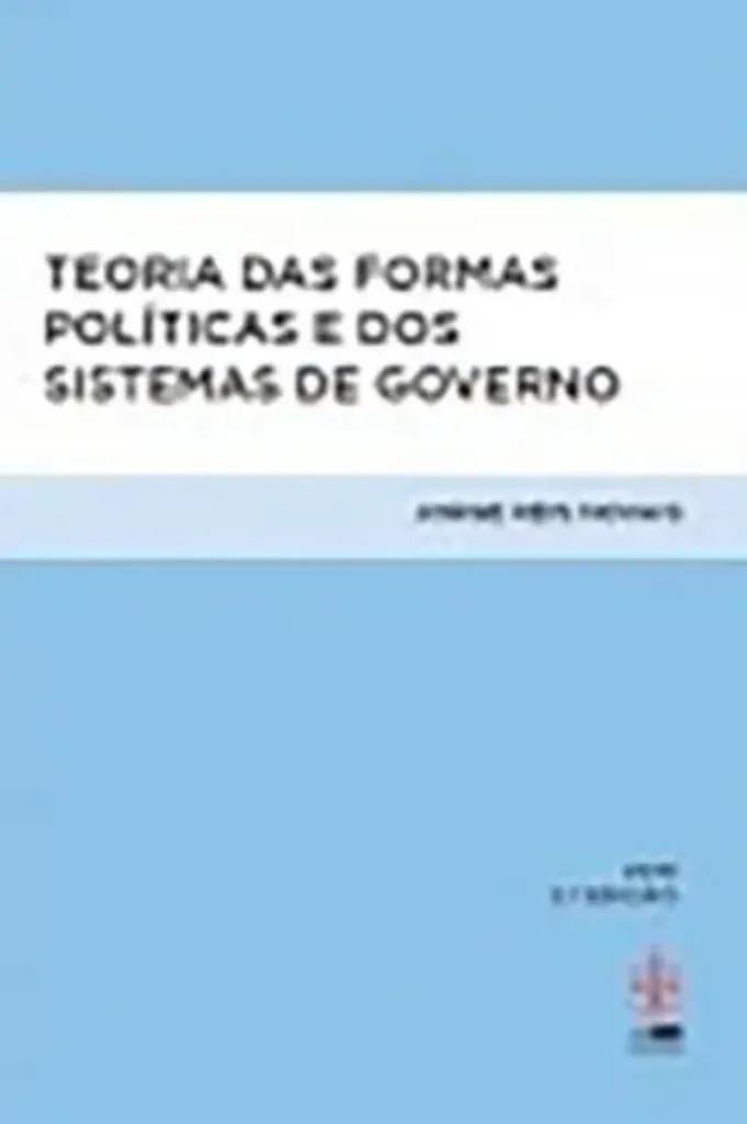 Imagem de Teoria das Formas Políticas e dos Sistemas de Governo