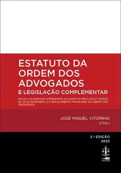 Imagem de Estatuto da Ordem dos Advogados e Legislação Complementar