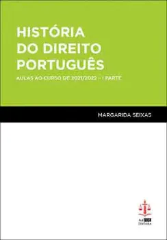 Picture of Book História do Direito Português - Aulas ao Curso de 2021/2022 - I PARTE