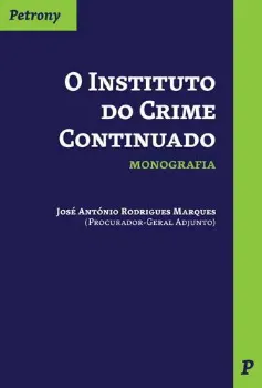 Picture of Book O Instituto do Crime Continuado