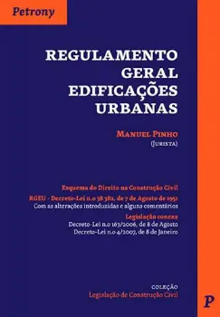 Picture of Book Regulamento Geral Edificações Urbanas