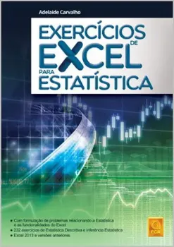 Picture of Book Exercícios de Excel para Estatística