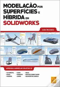 Picture of Book Modelação por Superfícies e Híbrida em SolidWorks