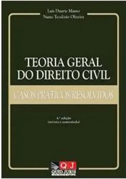 Imagem de Teoria Geral do Direito Civil - Casos Práticos Resolvidos