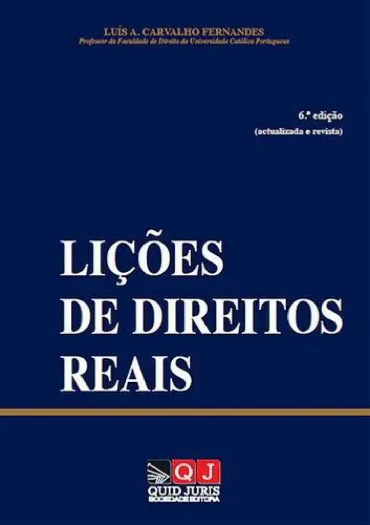 Imagem de Lições de Direitos Reais