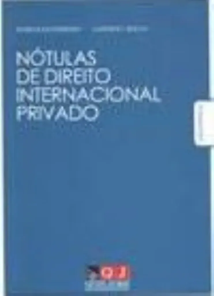 Imagem de Nótulas de Direito Internacional Privado