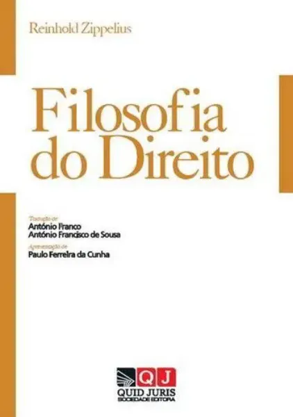 Imagem de Filosofia do Direito de Reinhold Zippelius