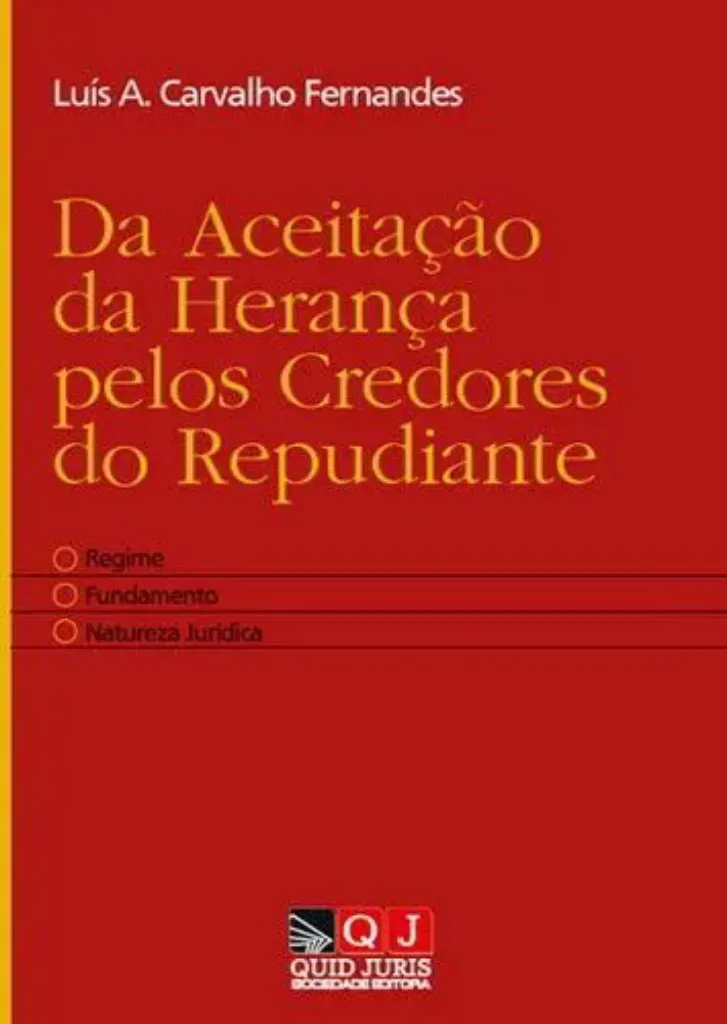 Imagem de Da Aceitação da Herança pelos Credores do Repudiante