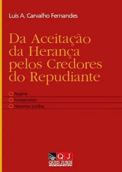 Imagem de Da Aceitação da Herança pelos Credores do Repudiante