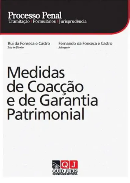 Imagem de Processo Penal - Medidas de Coacção e de Garantia Patrimonial