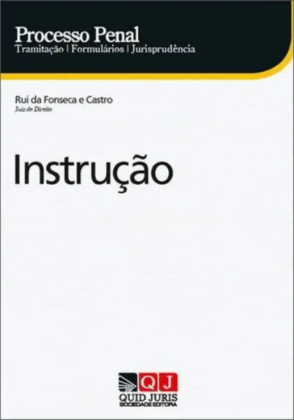 Imagem de Processo Penal - Instrução