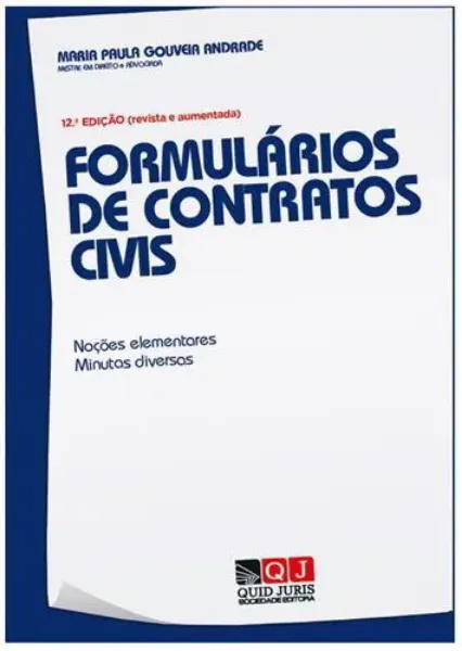 Imagem de Formulários de Contratos Civis