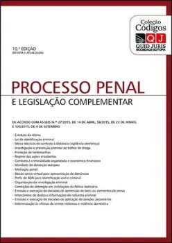 Picture of Book Processo Penal e Legislação Complementar