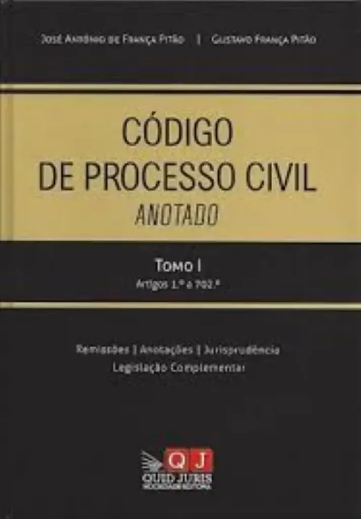 Imagem de Código de Processo Civil Anotado Tomo I