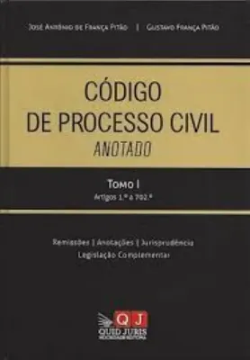 Picture of Book Código de Processo Civil Anotado Tomo I