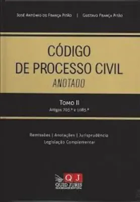 Imagem de Código de Processo Civil Anotado Tomo II