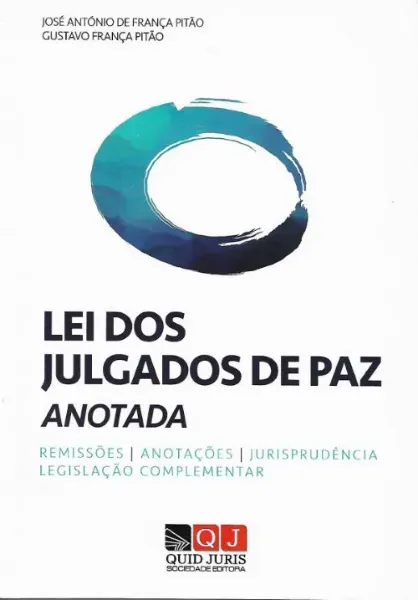 Imagem de Lei dos Julgados de Paz Anotada