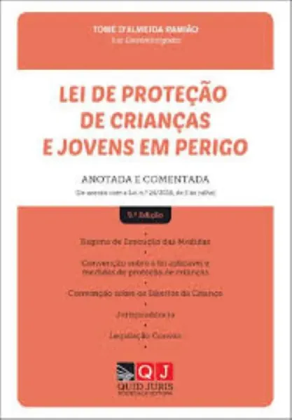 Imagem de Lei de Proteção de Crianças e Jovens em Perigo - Anotada e Comentada