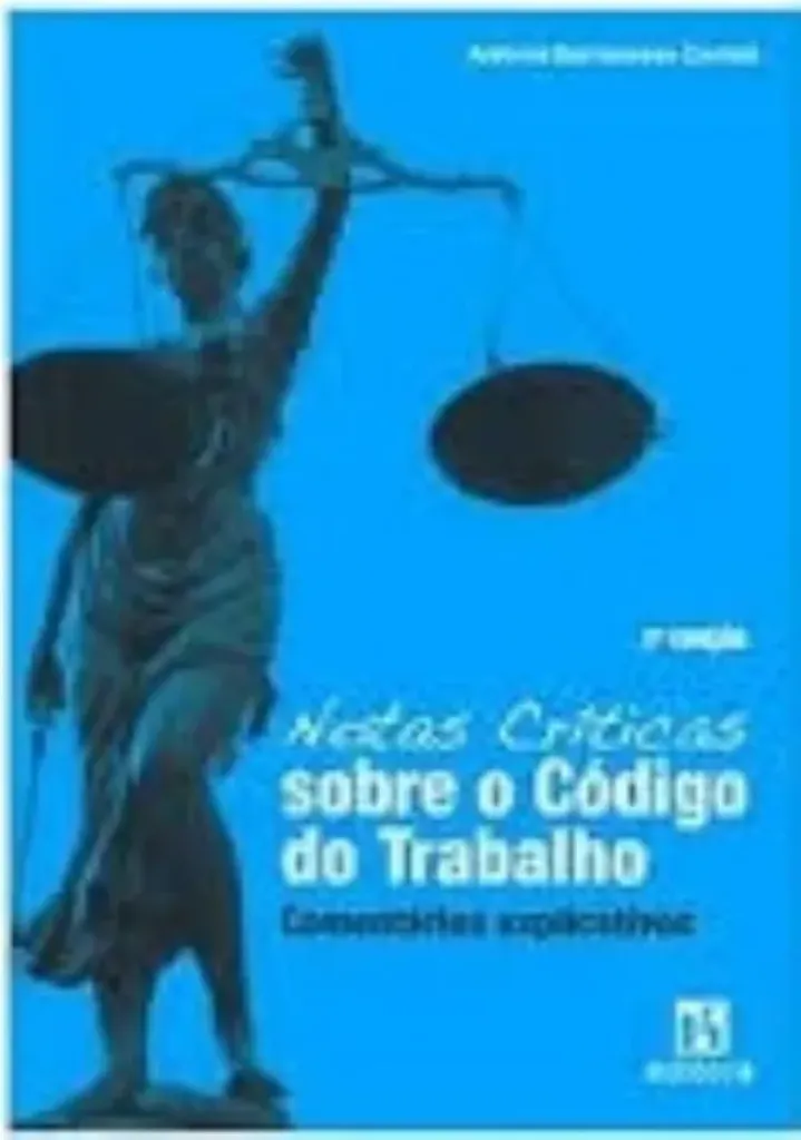 Imagem de Notas Críticas sobre o Código do Trabalho