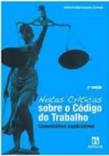 Imagem de Notas Críticas sobre o Código do Trabalho