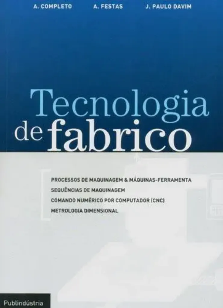 Imagem de Tecnologia de Fabrico
