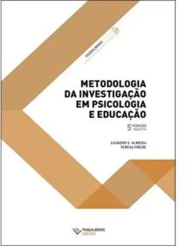 Imagem de Metodologia da Investigação em Psicologia e Educação