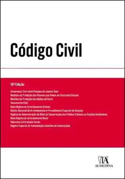 Imagem de Código Civil Almedina