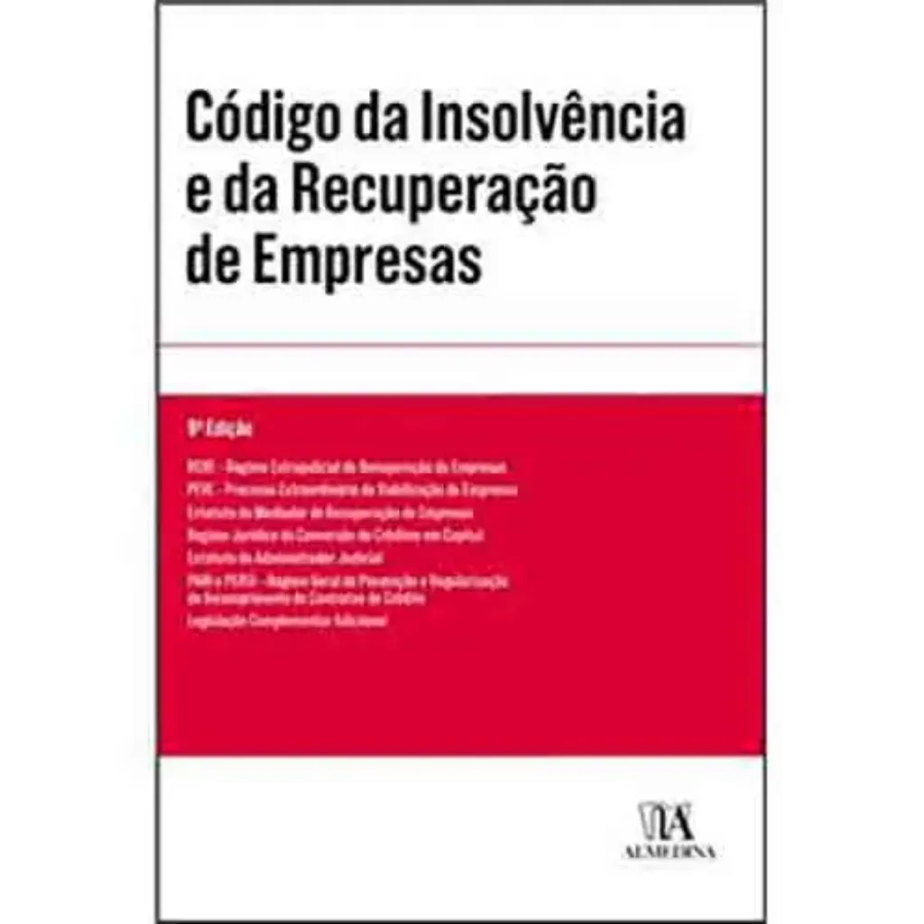 Imagem de Código da Insolvência e da Recuperação de Empresas