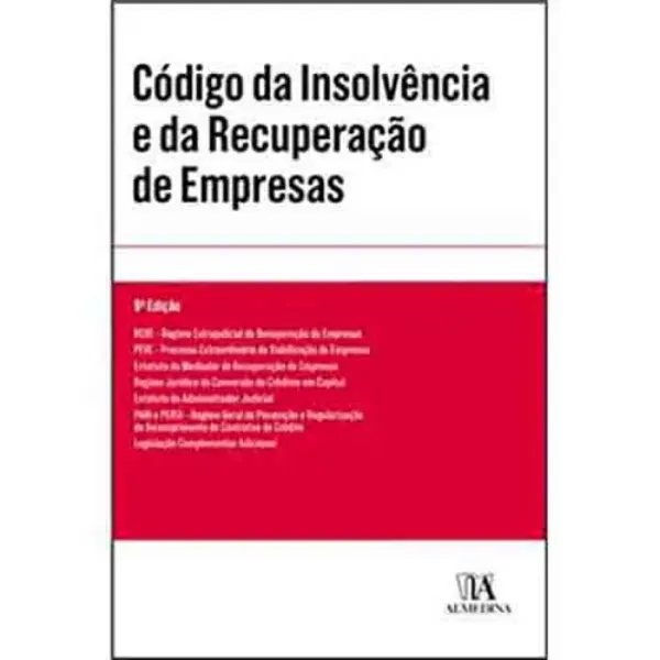 Imagem de Código da Insolvência e da Recuperação de Empresas