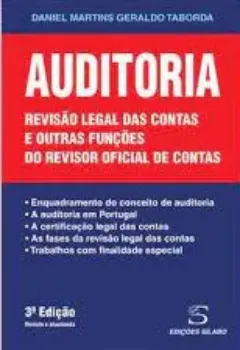 Picture of Book Auditoria - Revisão Legal das Contas e Outras Funções do Revisor Oficial de Contas