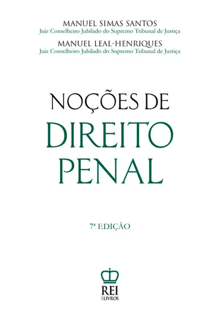Imagem de Noções de Direito Penal