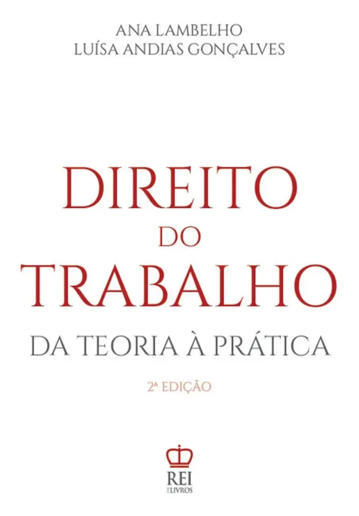 Imagem de Direito do Trabalho Da teoria à Prática