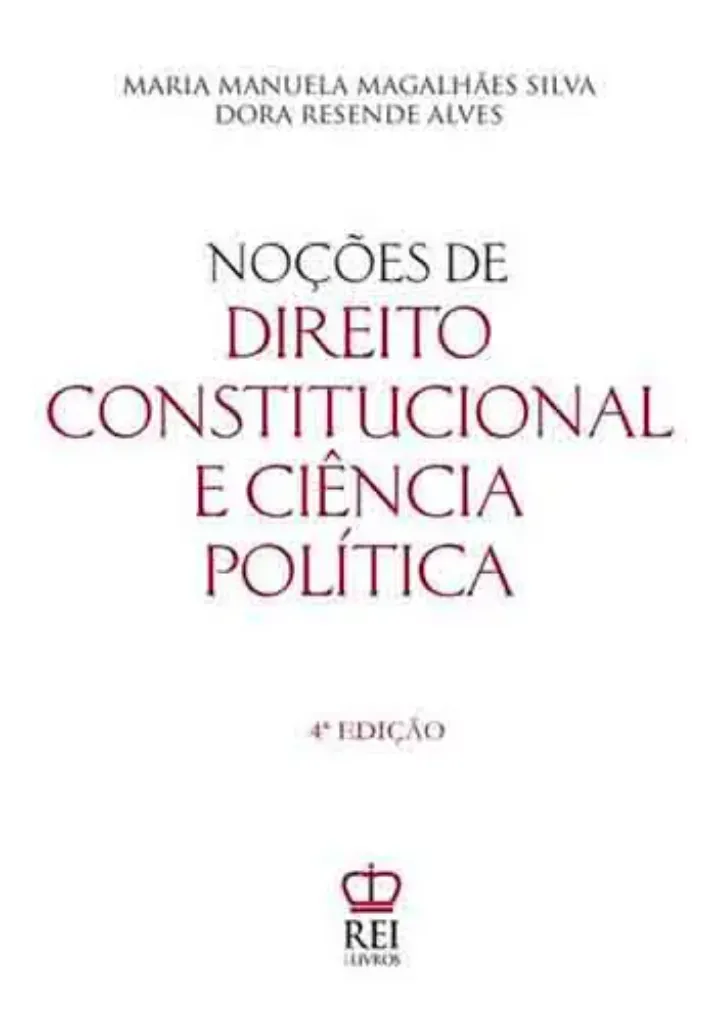 Imagem de Noções de Direito Constitucional e Ciência Política