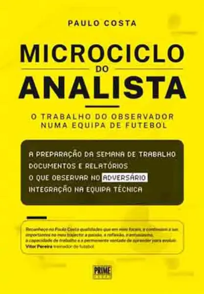 Imagem de O Microciclo do Analista - Trabalho do Observador Numa Equipa de Futebol