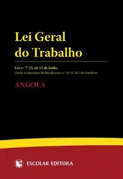 Picture of Book Lei Geral do Trabalho - Angola