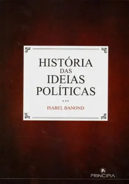 Imagem de História das Ideias Políticas de Isabel Banond de Almeida