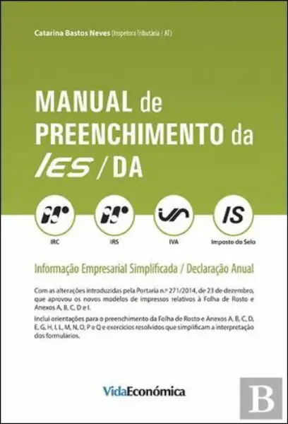Imagem de Manual de Preenchimento da IES/DA