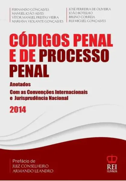 Imagem de Códigos Penal e de Processo Penal Anotados