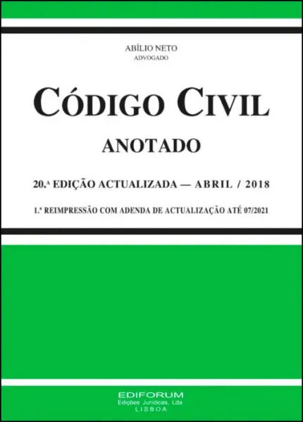 Imagem de Código Civil Anotado