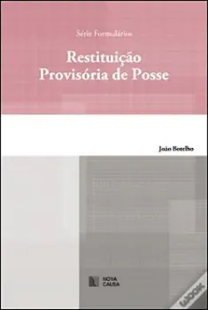 Picture of Book Restituição Provisória de Posse