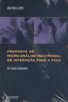 Picture of Book Proposta de Micro-Análise Mutimodal de Interação Façe a Façe
