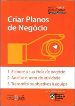 Picture of Book Criar Planos de Negócio: 1 - Elabore a Sua Ideia de Negócio - Analise o Sector de Atividade - Transmita os Objetivos à Equipa