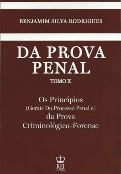 Imagem de Da Prova Penal Tomo X