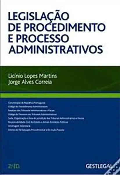 Imagem de Legislação de Procedimento e Processo Administrativos