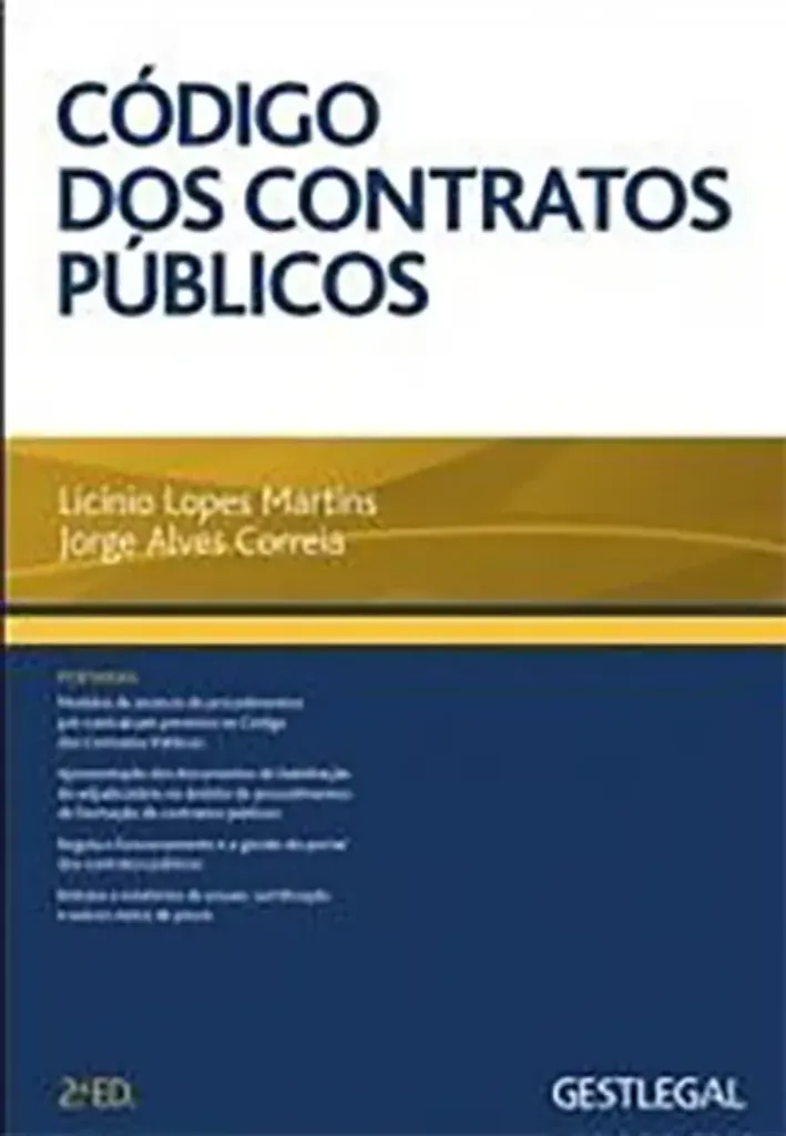 Imagem de Código dos Contratos Públicos
