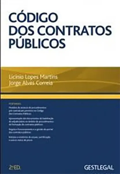 Imagem de Código dos Contratos Públicos