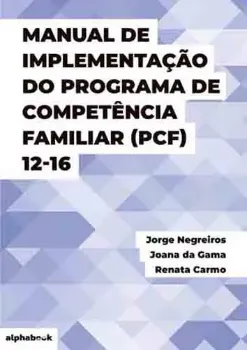 Picture of Book Manual de Implementação do Programa de Competência Familiar (PCF) 12-16